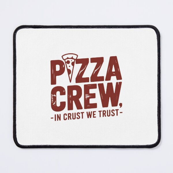 Item preview, Pizza Crew – In Crust We Trust designed and sold by Enea Kelo.