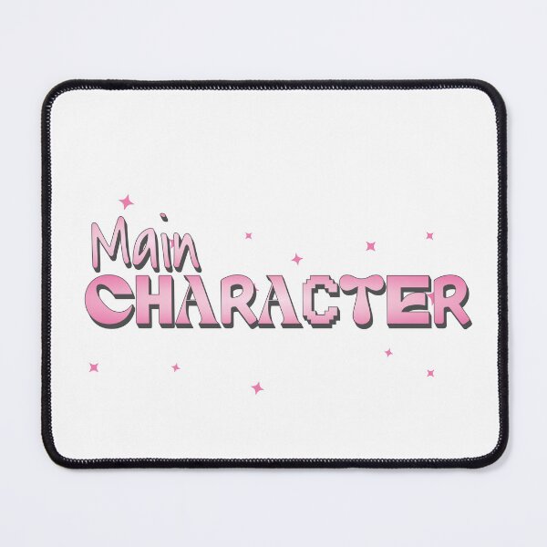 Item preview, Main Character – Pink Retro Aesthetic Bubble Typography designed and sold by WojcikDesigners.