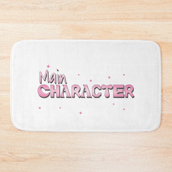 Item preview, Main Character – Pink Retro Aesthetic Bubble Typography designed and sold by WojcikDesigners.