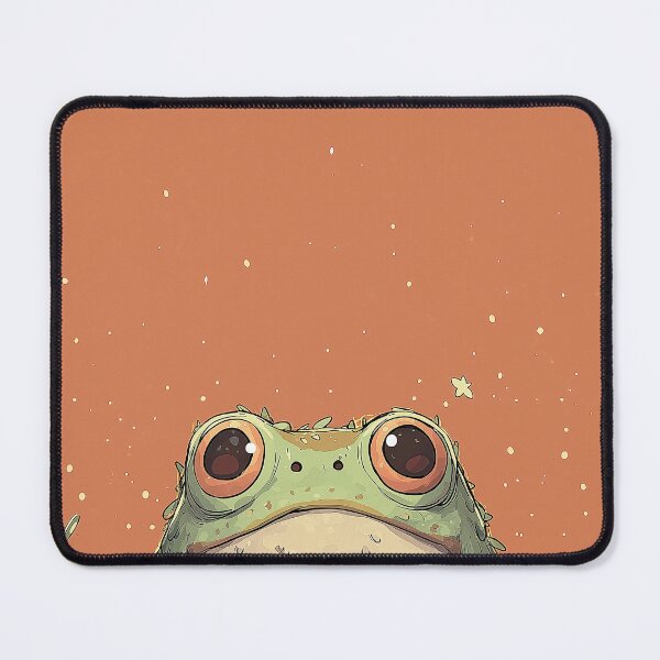 Item preview, Frog poking its head out designed and sold by TaverneKuna.