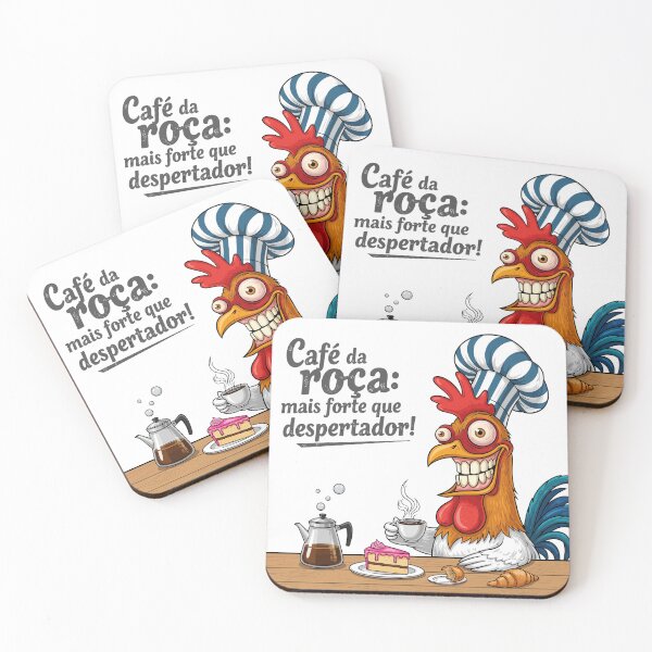 Item preview, Country Coffee – Rustic and Funny Print with Filtered Coffee designed and sold by kzadoxico.