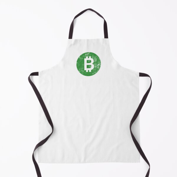Item preview, Bitcoin Green Color Logo - Vintage Grunge designed and sold by CyberRex.