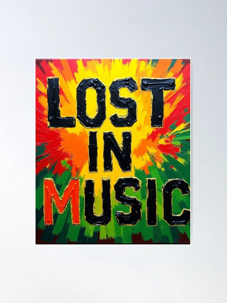 Reggae & Rasta Canvas – Jah Love, Lost in Music & Island Vibes Art