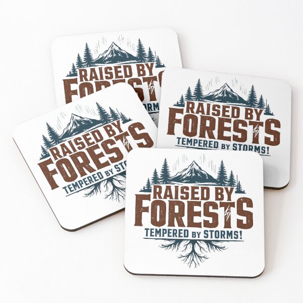 Item preview, Raised By Forests Tempered By Storms designed and sold by KLERIKSTORE.
