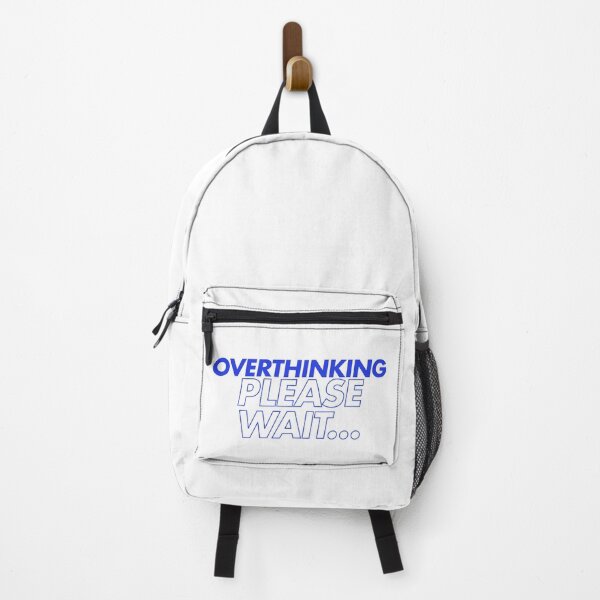 Item preview, Overthinking… Please Wait – Funny Sarcastic Loading Bar Design designed and sold by NovivoPrints.