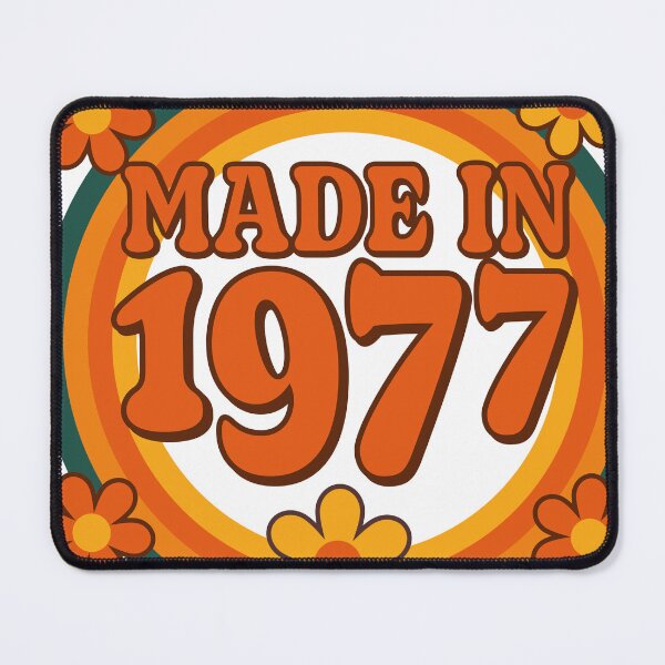 Item preview, Retro 77s Birthday Design designed and sold by Drevorezkin.