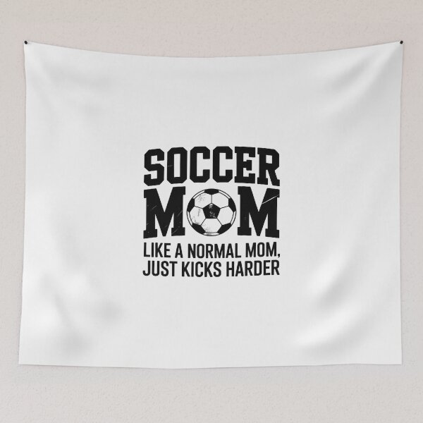 Item preview, Soccer Mom – Just Kicks Harder designed and sold by Enea Kelo.