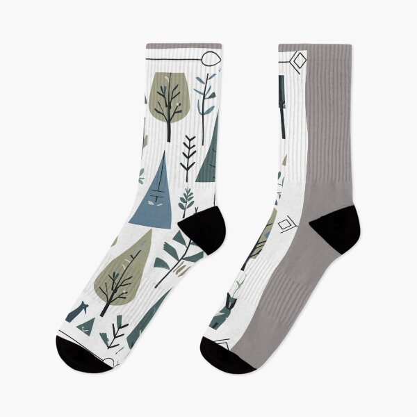 Item preview, Nordic Forest - Woodland Design - white background designed and sold by Ausra789.