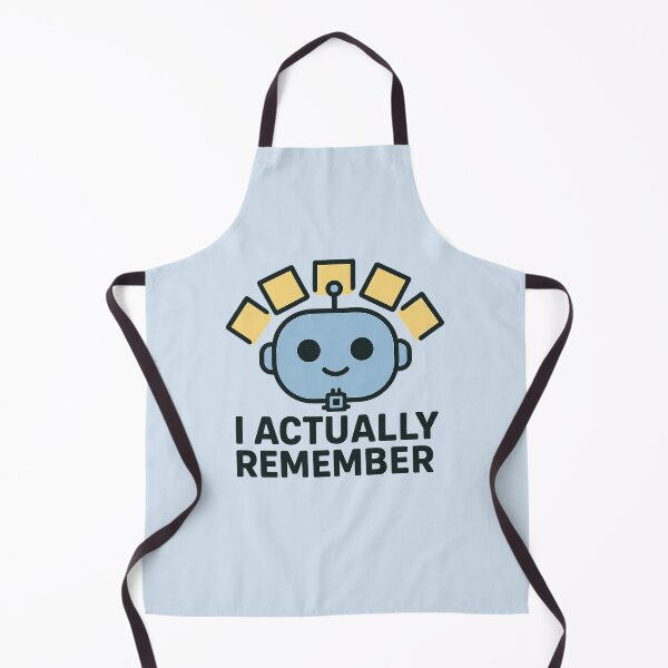 Item preview, GPT-6 Will Remember You – Cute AI Robot Meme designed and sold by Bratak.