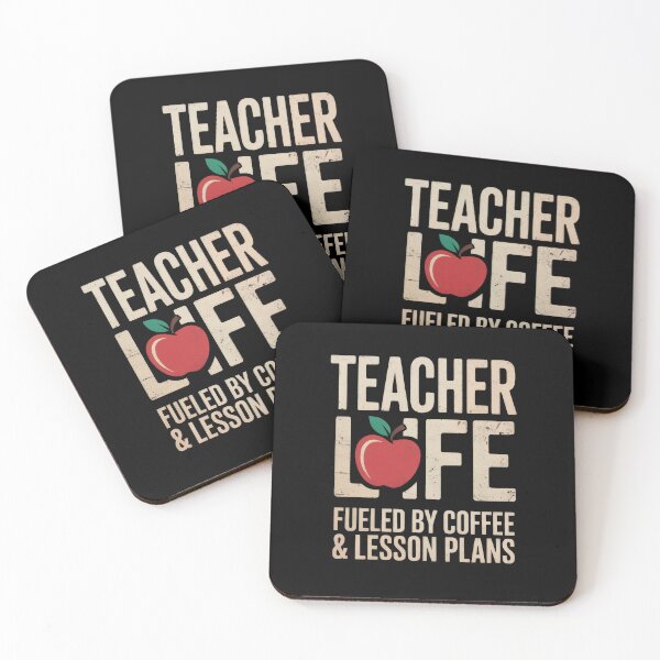 Item preview, Teacher Life – Fueled by Coffee & Lesson Plans designed and sold by Enea Kelo.