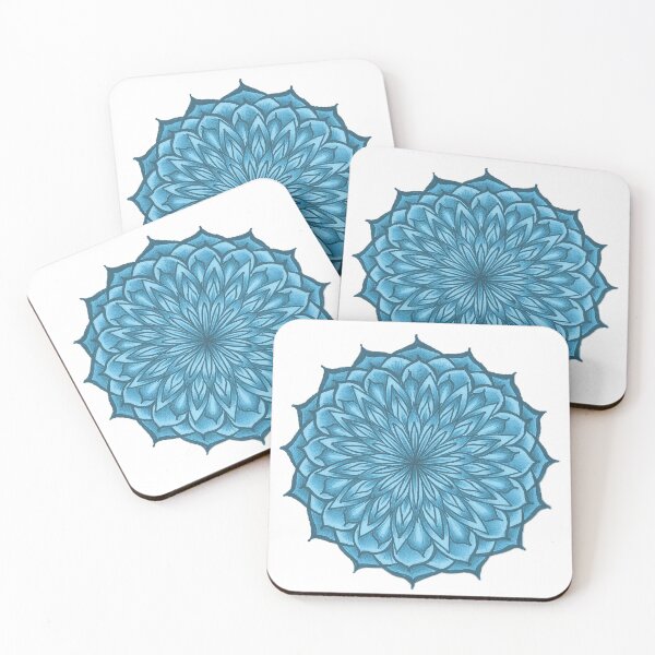 Item preview, Mandala Flower Denim 01-01-1900 designed and sold by Everidian&Everidiem.