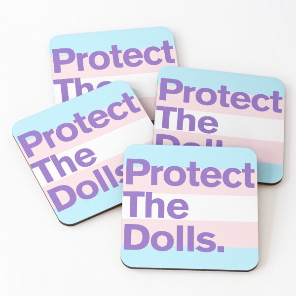 Item preview, Protect the Dolls - Trans Rights are Human Rights designed and sold by Philippa Lock.