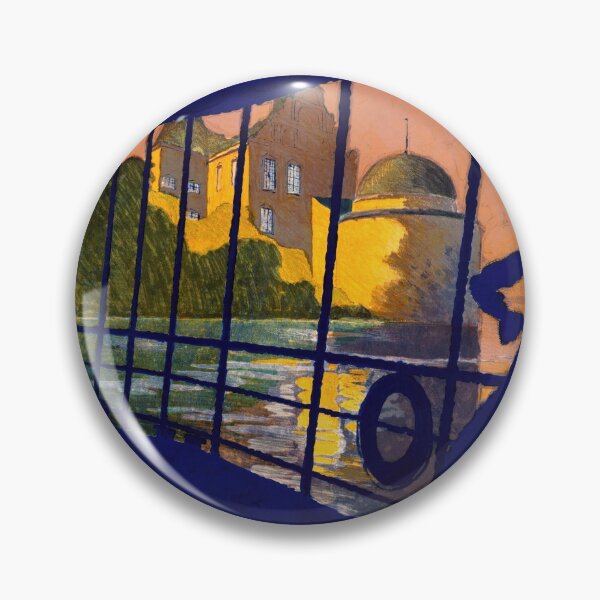Item preview, Vintage Göta Canal Travel Poster | 1920s Art Deco Design | Sweden Tourism Print | Colorful Graphic Wall Art | Nostalgic Decor designed and sold by artofuniverse.