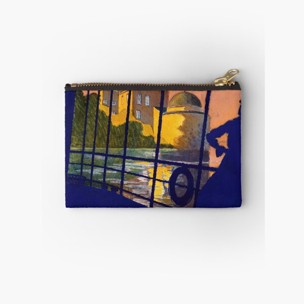 Item preview, Vintage Göta Canal Travel Poster | 1920s Art Deco Design | Sweden Tourism Print | Colorful Graphic Wall Art | Nostalgic Decor designed and sold by artofuniverse.