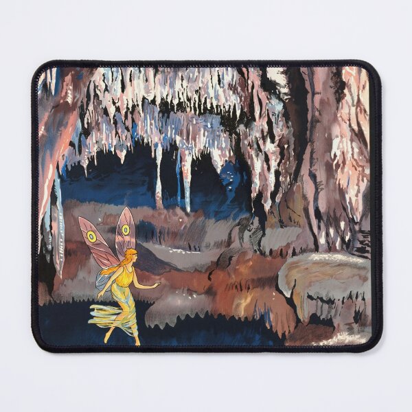 Item preview, Discover the Mystic Beauty of Buchan Caves | Vintage Travel Poster | Fairy Cave Art Print | Early 20th Century Style | Australia designed and sold by artofuniverse.