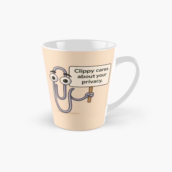 Item preview, Clippy the Privacy Advocate #2 designed and sold by Cyberpunk Dystopias & SciFi.
