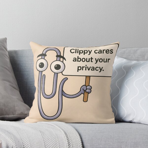 Item preview, Clippy the Privacy Advocate #2 designed and sold by Cyberpunk Dystopias & SciFi.