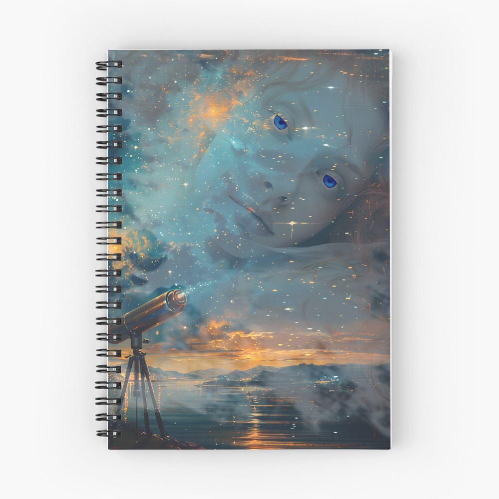 Item preview, Spiral Notebook designed and sold by dlnendza.