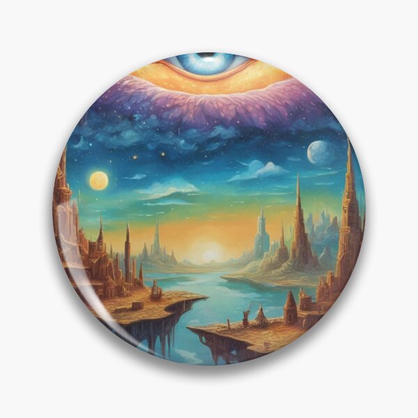 Item preview, The City of the Infinite Eye designed and sold by Shouganai-Mind.
