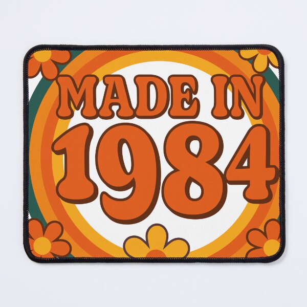 Item preview, Retro 84s Birthday Design designed and sold by Drevorezkin.