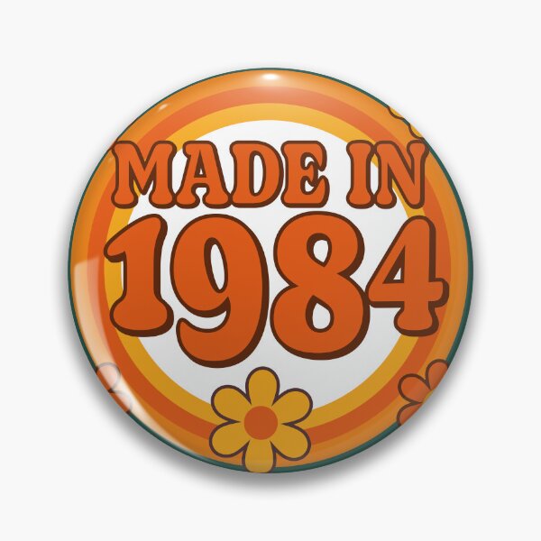 Item preview, Retro 84s Birthday Design designed and sold by Drevorezkin.