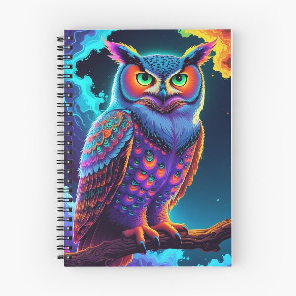 Item preview, Mystic Night: The Cosmic Owl designed and sold by TicoInk.