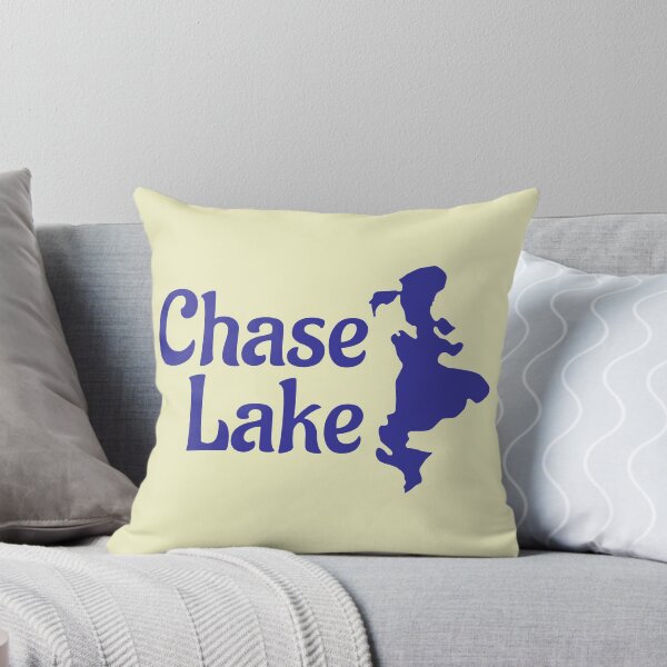 Item preview, Chase Lake - Blue Outline of Adirondack Lake designed and sold by YonderAndBeyond.