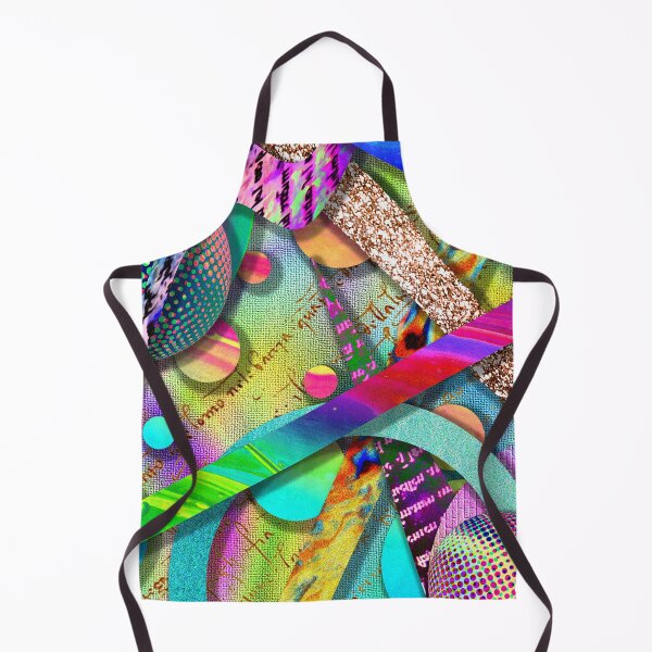 Item preview, colorful collage of curious textures 7 designed and sold by chambergambit.