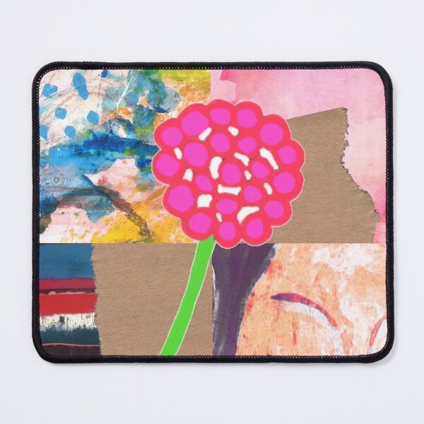 Item preview, Pink flower collage designed and sold by GasconyPassion.