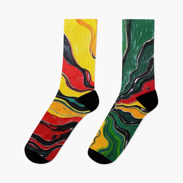 Item preview, “Reggae & Rasta Canvas – Jah Love, Lost in Music & Abstract Island Vibes Art” designed and sold by TheDesignDen52.