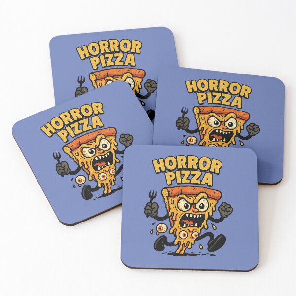 Item preview, Horror Pizza – Spooky Halloween Fast Food Monster Art designed and sold by SnapLabDesigns.