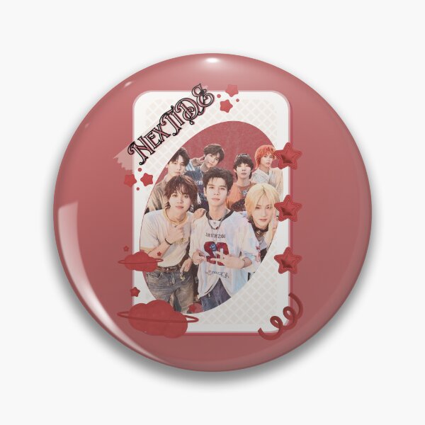 Item preview, NexT1DE NT1 Debut Global Boy Group Card Red Aesthetic Collage Design designed and sold by AJUNICE STUDIO.