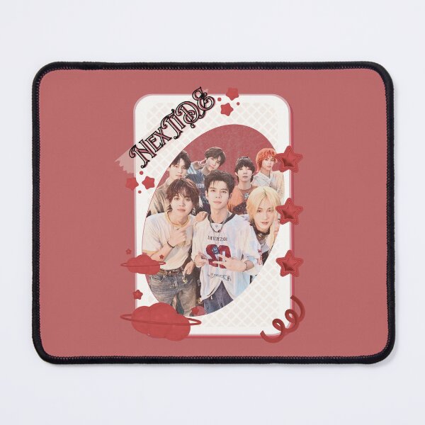 Item preview, NexT1DE NT1 Debut Global Boy Group Card Red Aesthetic Collage Design designed and sold by AJUNICE STUDIO.