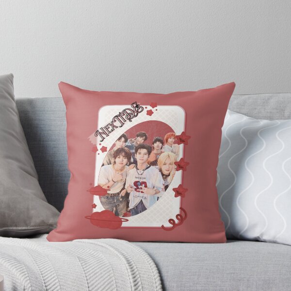 Item preview, NexT1DE NT1 Debut Global Boy Group Card Red Aesthetic Collage Design designed and sold by AJUNICE STUDIO.
