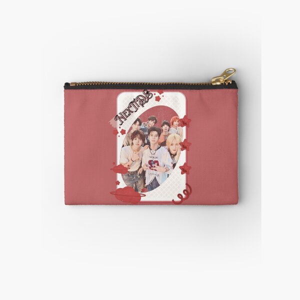 Item preview, NexT1DE NT1 Debut Global Boy Group Card Red Aesthetic Collage Design designed and sold by AJUNICE STUDIO.