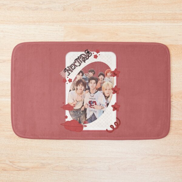 Item preview, NexT1DE NT1 Debut Global Boy Group Card Red Aesthetic Collage Design designed and sold by AJUNICE STUDIO.