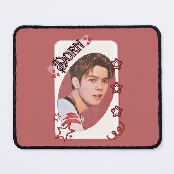 Item preview, NexT1DE NT1 Dorn Debut Global Boy Group Card Red Aesthetic Collage Design designed and sold by AJUNICE STUDIO.