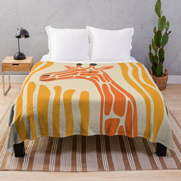 Item preview, A modern abstract design of a giraffe with geometric shapes. designed and sold by HEMRO.