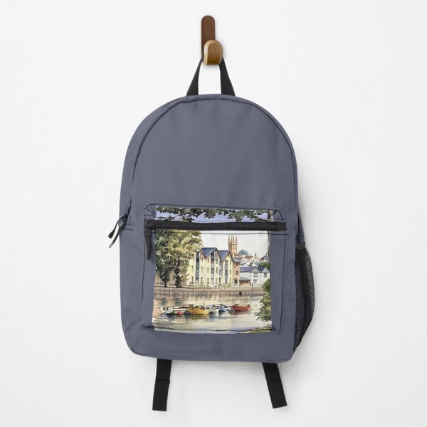 Item preview, Across the river to Totnes2(watercolour + AI) designed and sold by artsmeow.