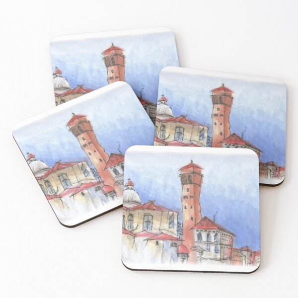 Item preview, Loose Watercolor Urban Sketch designed and sold by 5 AM On Paper.