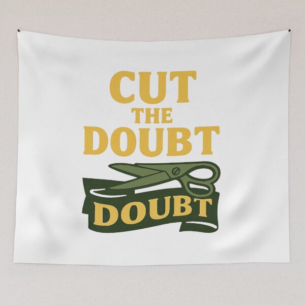 Item preview, CUT THE DOUBT designed and sold by PlanetBoi.