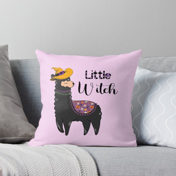 Item preview, Little Witch Llama designed and sold by NettiesWallArt.