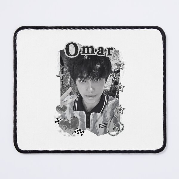 Item preview, NexT1DE NT1 Omar Debut Global Boy Group Black and White Collage Digital Art Portrait designed and sold by AJUNICE STUDIO.