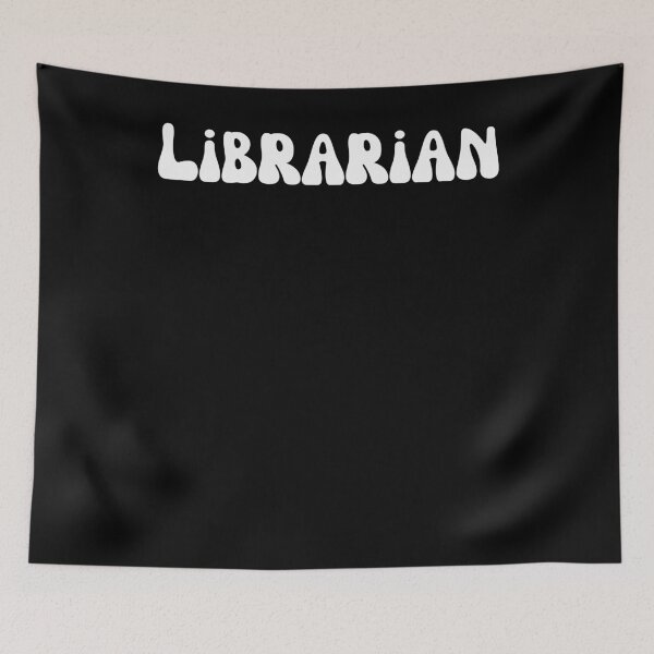 Item preview, Cool groovy Librarian Library Worker Reading Books Book fan designed and sold by snowry.