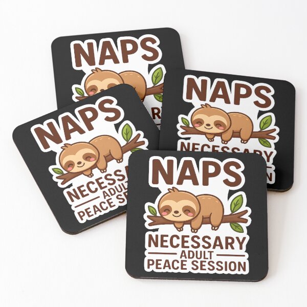 Item preview, Cute Sloth Naps – Necessary Adult Peace Session designed and sold by Adelberton.