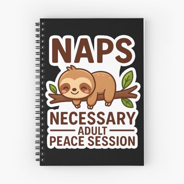Item preview, Cute Sloth Naps – Necessary Adult Peace Session designed and sold by Adelberton.