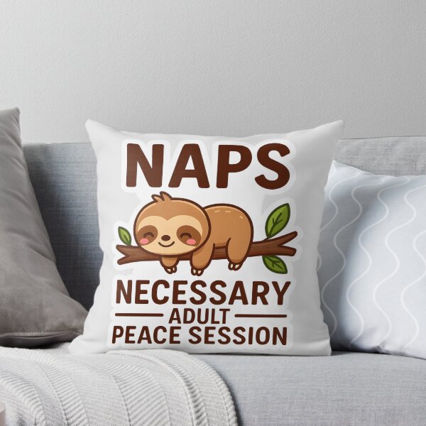 Item preview, Cute Sloth Naps – Necessary Adult Peace Session designed and sold by Adelberton.