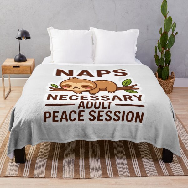 Item preview, Cute Sloth Naps – Necessary Adult Peace Session designed and sold by Adelberton.
