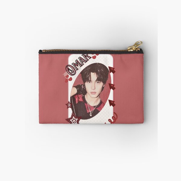Item preview, NexT1DE NT1 Omar Debut Global Boy Group Card Red Aesthetic Collage Design designed and sold by AJUNICE STUDIO.