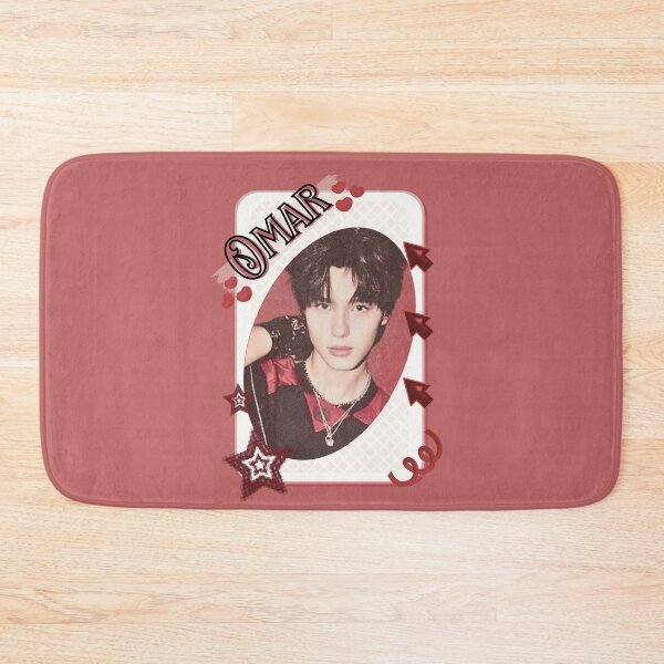 Item preview, NexT1DE NT1 Omar Debut Global Boy Group Card Red Aesthetic Collage Design designed and sold by AJUNICE STUDIO.